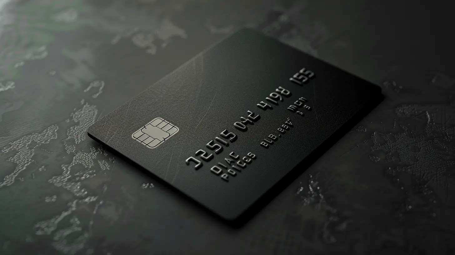 Carta di credito con in evidenza i numeri della carta di credito fondamentali per la sicurezza