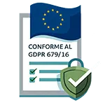 Modulo conforme al GDPR legge 679/16