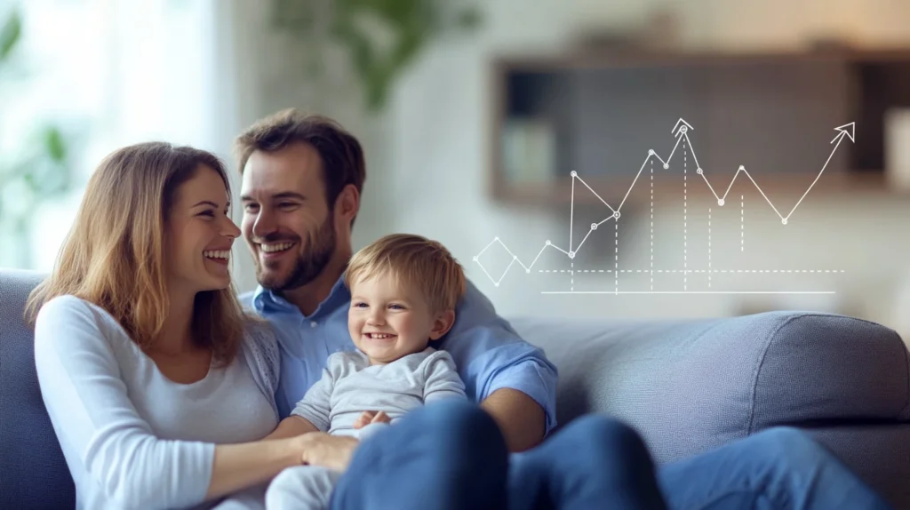 Graphique montrant l'effet de la baisse des taux de la BCE sur les prêts à taux variable.