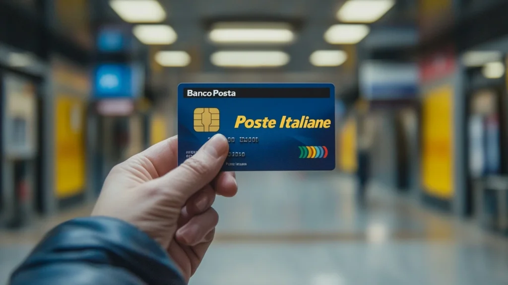 Carte de cr&eacute;dit Poste Italiane