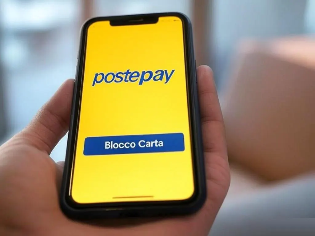 Come bloccare la Postepay da app