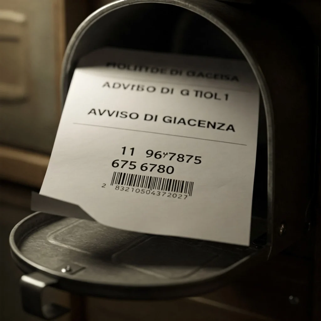 Raccomandata market codice 675: avviso di giacenza