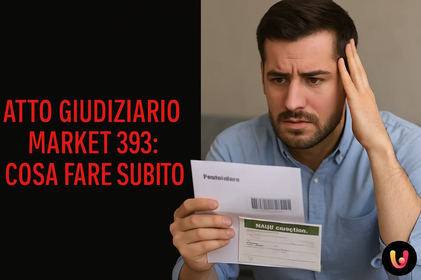 Atto Giudiziario Market 393: Cosa Significa e Come Comportarsi