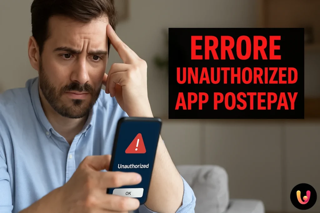 Fehler „Nicht autorisiert“ in der PostePay-App: Bedeutung und Lösungen Errore Unauthorized App PostePay: come risolverlo