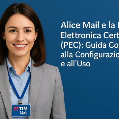 Alice Mail e la Posta Elettronica Certificata (PEC): Guida Completa alla Configurazione e all’Uso