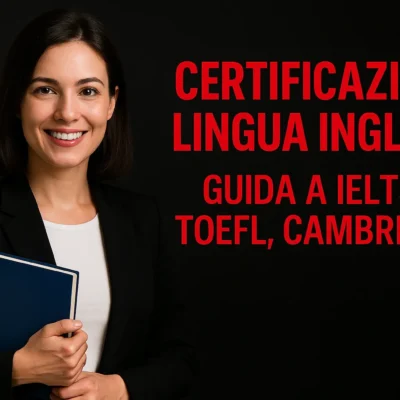 Certificazioni Lingua Inglese: Guida a IELTS, TOEFL, Cambridge