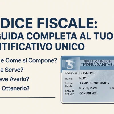 Codice Fiscale: Guida Completa al Tuo Identificativo Unico