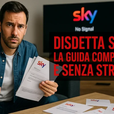 Disdetta Sky: La Guida Completa e Senza Stress