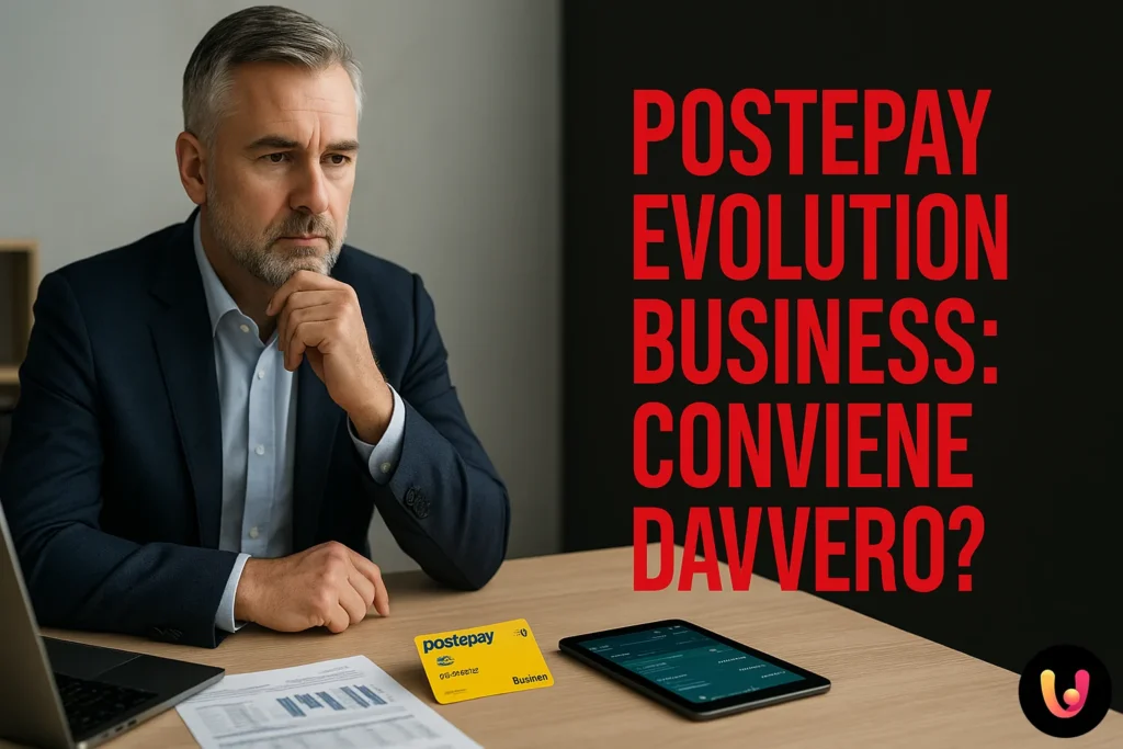Postepay Evolution Business: Is It Really Worth It for Your Business? Imprenditore valuta Postepay Evolution Business per la sua attività