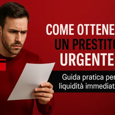 Come Ottenere un Prestito Urgente: Guida Pratica per Liquidità Immediata