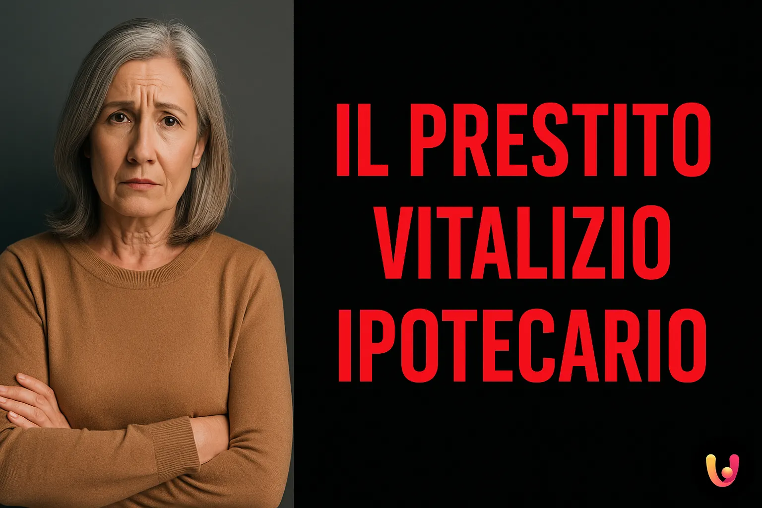 Prestito vitalizio ipotecario: come funziona e a chi conviene Donna anziana preoccupata per il prestito vitalizio ipotecario