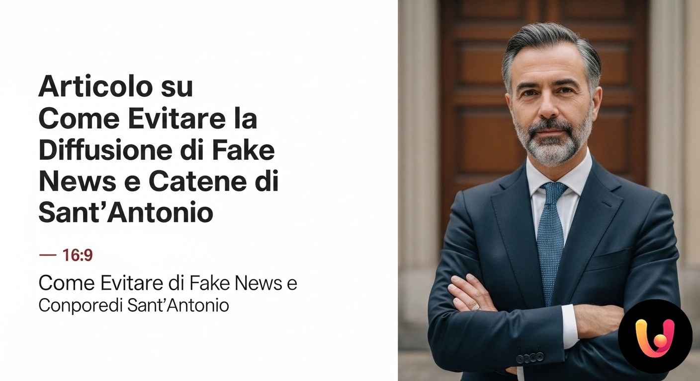 Come Riconoscere e Fermare la Diffusione di Fake News Online Mano che tiene uno smartphone mostrando un feed di notizie con un timbro rosso 'fake news' sovrapposto a un articolo.