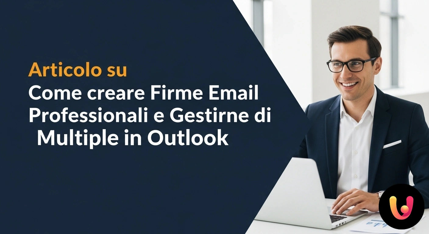 Crea e gestisci firme email professionali e multiple su Outlook Interfaccia di microsoft outlook con la finestra di dialogo 'firme e modelli' aperta per creare una nuova firma email profess
