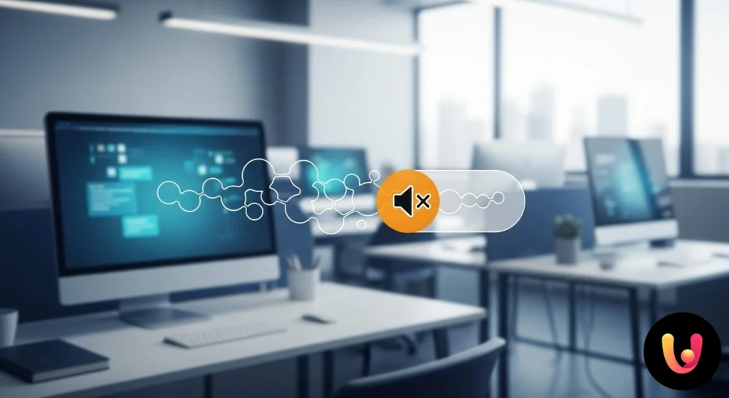 Icône d'une cloche barrée représentant la fonction 'ignorer la conversation' dans une application de messagerie.