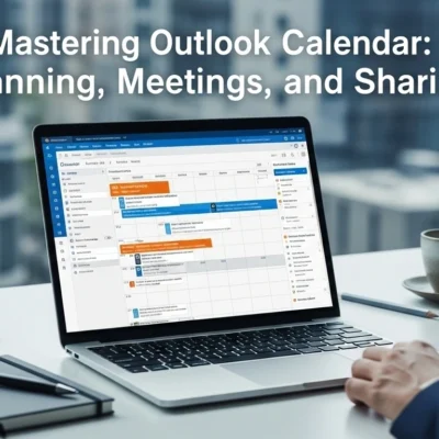 Calendario Outlook: Guida a riunioni, pianificazione e condivisione.