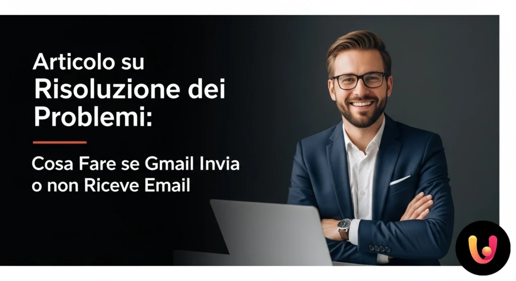 Logo-ul Gmail alături de un plic cu un simbol de eroare, indicând o problemă de trimitere sau primire.