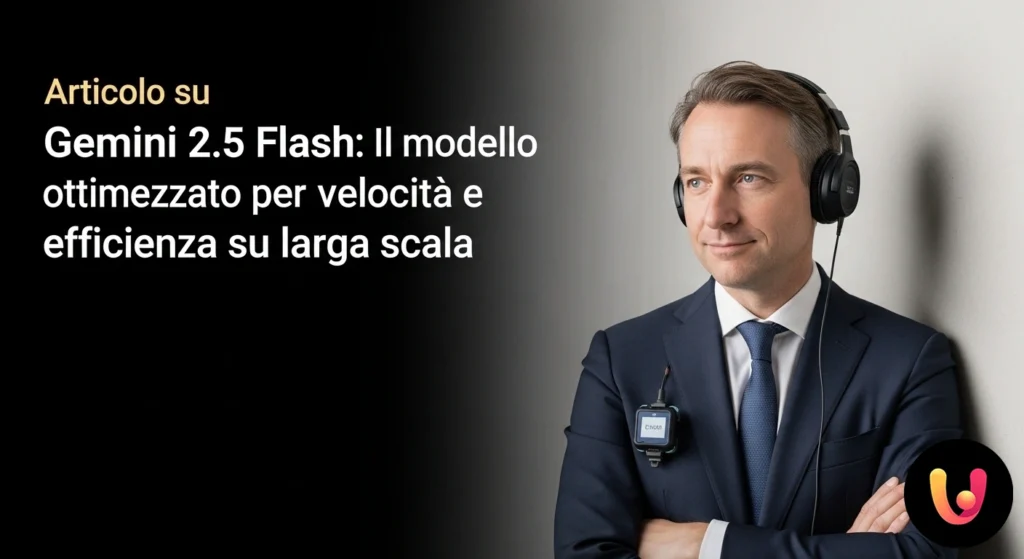 Gemini 1.5 Flash: Die KI, die Geschwindigkeit und Innovation vereint. Abstrakte Darstellung von leuchtenden Datenströmen, die sich schnell durch ein stilisiertes neuronales Netzwerk bewegen.