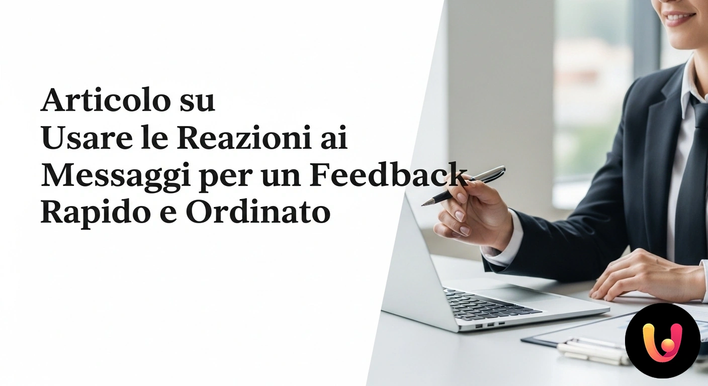 Reazioni Emoji: Stop al Caos nelle Chat di Lavoro.