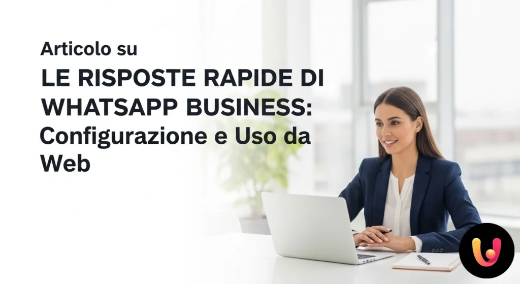 Interface do whatsapp business web com o menu das respostas r&aacute;pidas ativado dentro de uma janela de conversa.