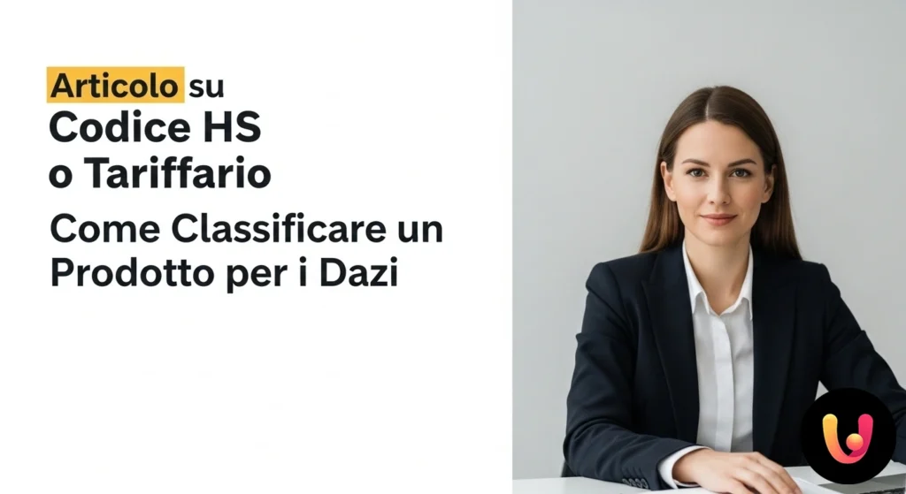 Mappa mondiale con rotte commerciali e una lente d'ingrandimento che analizza il codice a barre su un pacco da spedire.