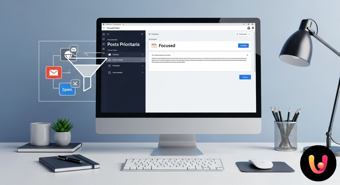 Scopri come funziona e come personalizzare la Posta Prioritaria. Interfaccia di un client di posta elettronica che mostra la suddivisione delle email in due schede: posta prioritaria e altra