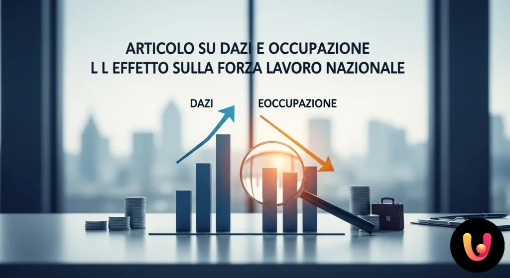 Droits de douane : sauvent-ils ou coulent-ils l’emploi en Italie ? Gru industriali che caricano container su una nave cargo in un porto commerciale, a simboleggiare il commercio internazionale