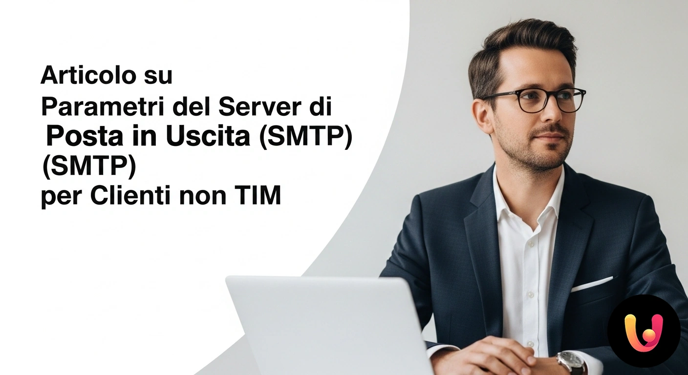 Guida alla configurazione dei parametri del server di posta in uscita (SMTP) Schema di un server di posta in uscita (smtp) che trasmette dati attraverso una rete di connessioni digitali.