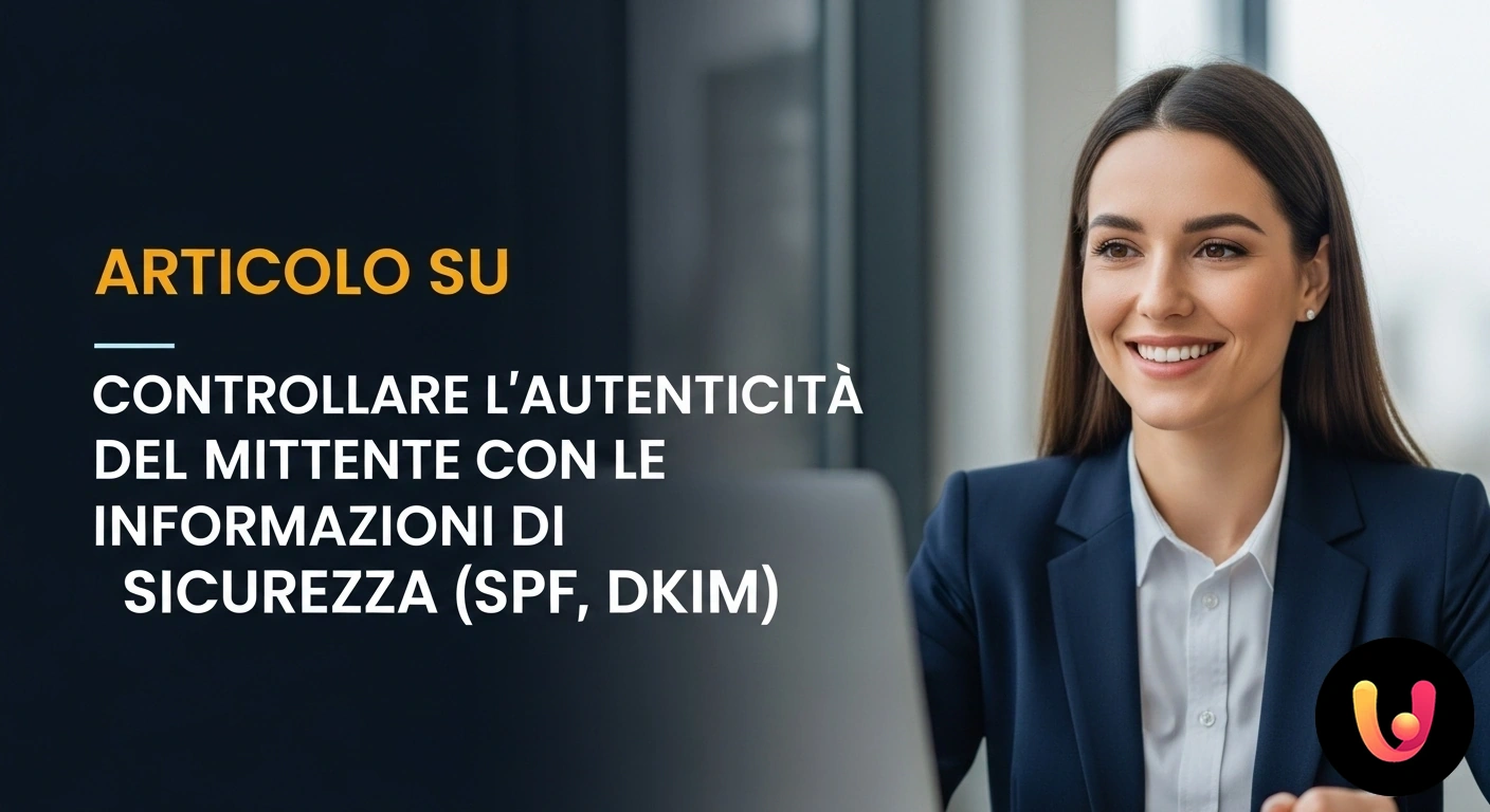 Verifica Autenticità Mittente: Guida a SPF e DKIM Diagramma del processo di autenticazione email che illustra la validazione tramite i protocolli di sicurezza spf e dkim.
