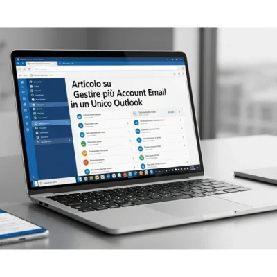 Come Gestire più Account Email in un Unico Outlook