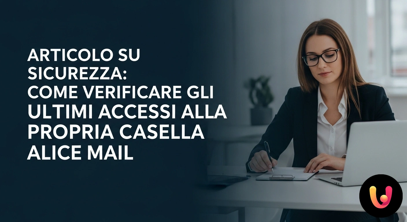 Sicurezza Alice Mail: Guida rapida per monitorare gli accessi al tuo account. Elenco di accessi recenti a un account di posta elettronica, con dettagli su data, ora e posizione per il controllo sicurezza