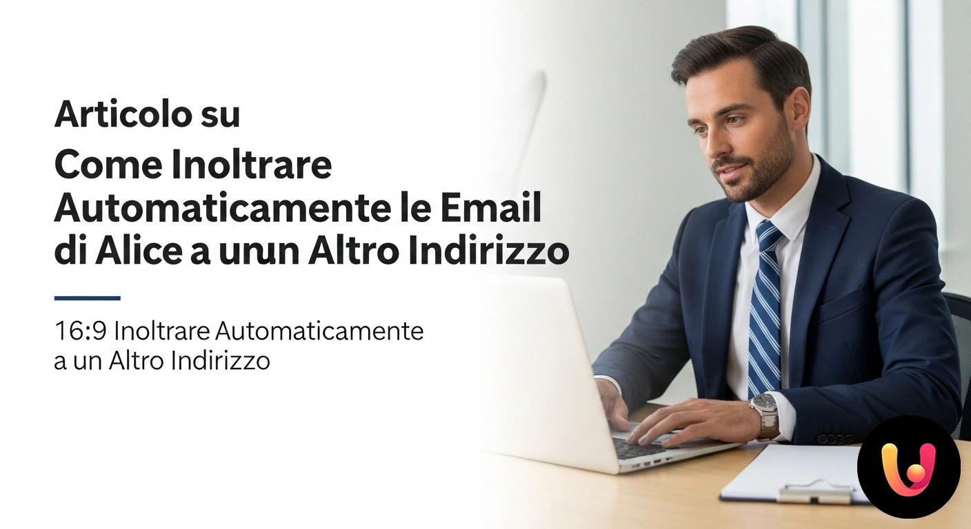 Come inoltrare email Alice a un altro indirizzo: guida completa Schema grafico che illustra il processo di inoltro automatico di un messaggio di posta elettronica da un account a un altro.
