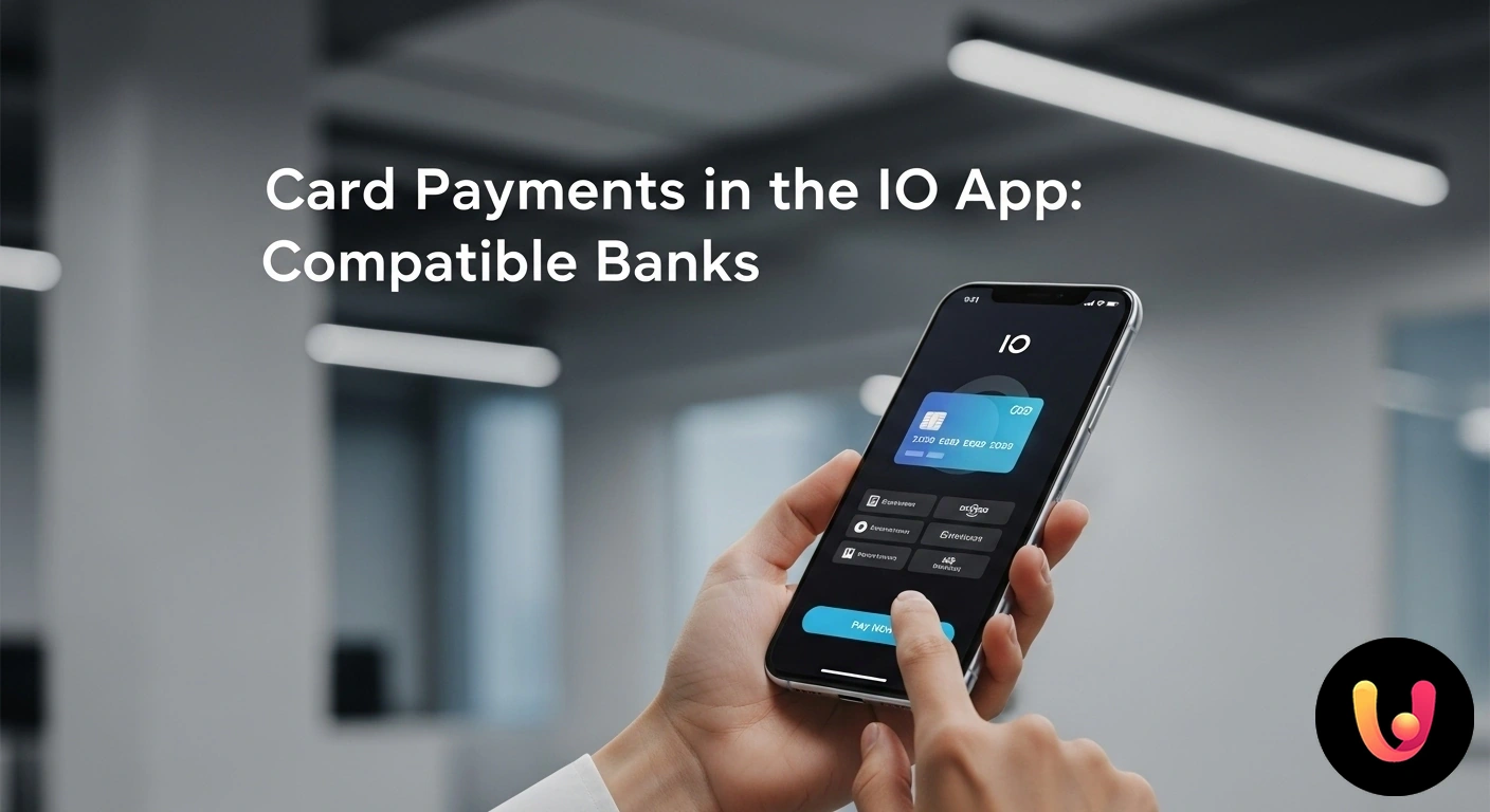 Pagamenti con carta su App IO: verifica le banche compatibili Schermata dell'app io su uno smartphone che mostra l'interfaccia per aggiungere una carta di pagamento.