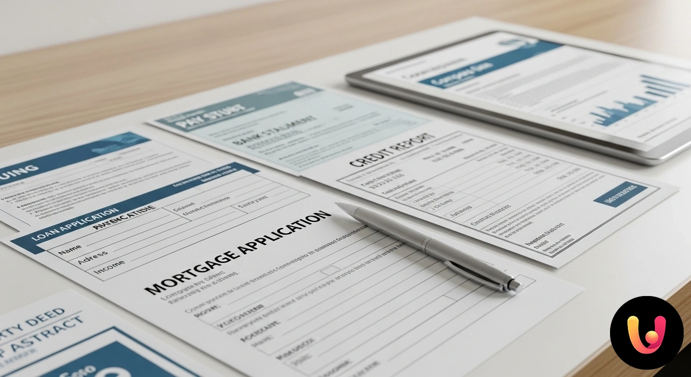 Documenti per Mutuo: La Checklist Completa per la Tua Richiesta Coppia seduta a una scrivania che esamina documenti ufficiali insieme a un consulente finanziario.