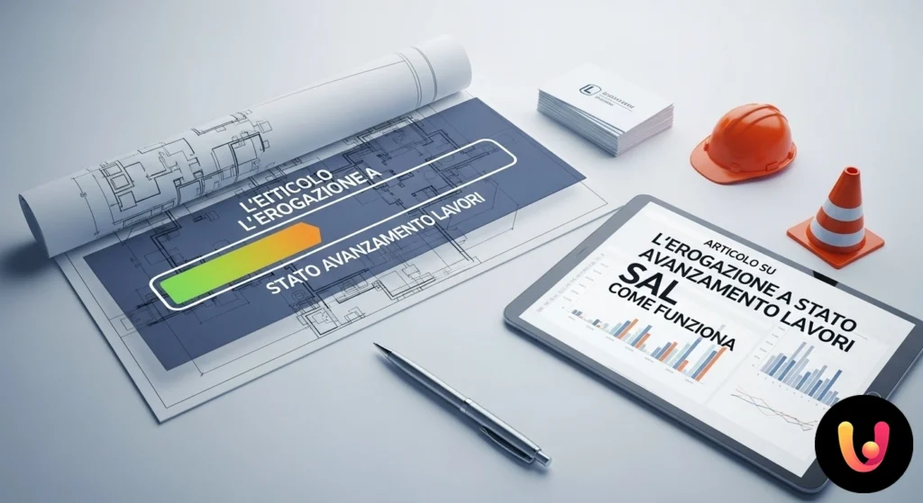 Technicien avec casque de protection examinant des documents et le calendrier des travaux à l'intérieur d'un chantier de construction.