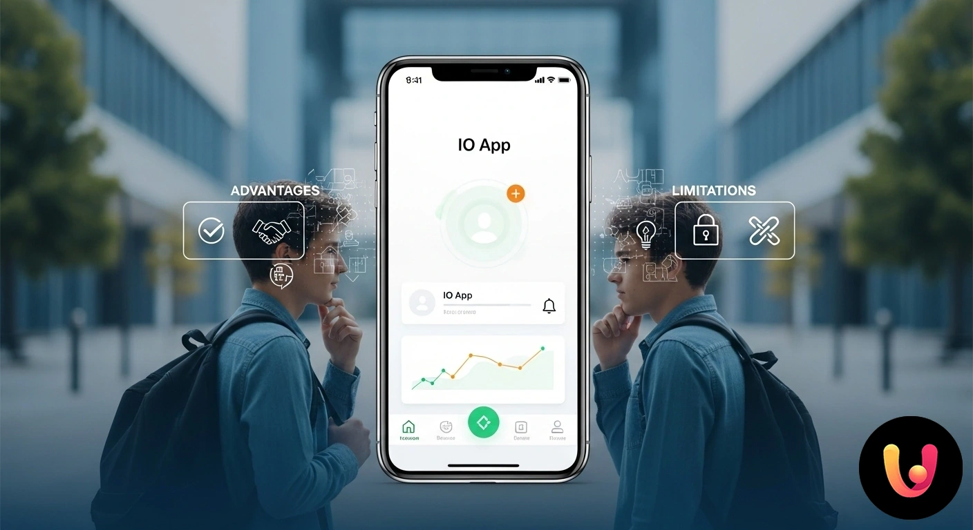 App IO per Studenti: Guida a Bonus e Servizi Digitali Studente consulta i servizi della pubblica amministrazione per l'istruzione tramite l'app io su uno smartphone.