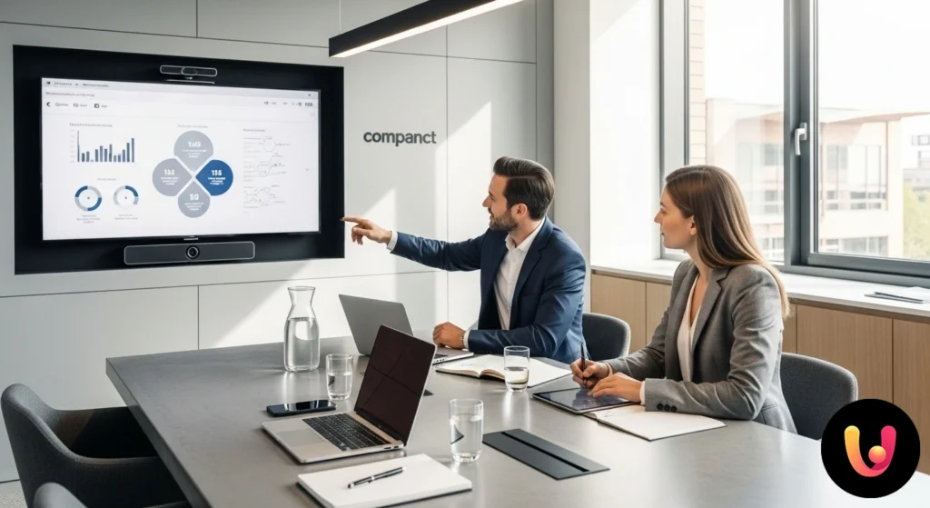 Un intermediar de credite profesionist dă mâna cu un client așezat la birou, finalizând un acord.