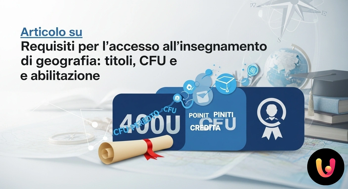 Insegnare Geografia: Guida a Requisiti, CFU e Abilitazione