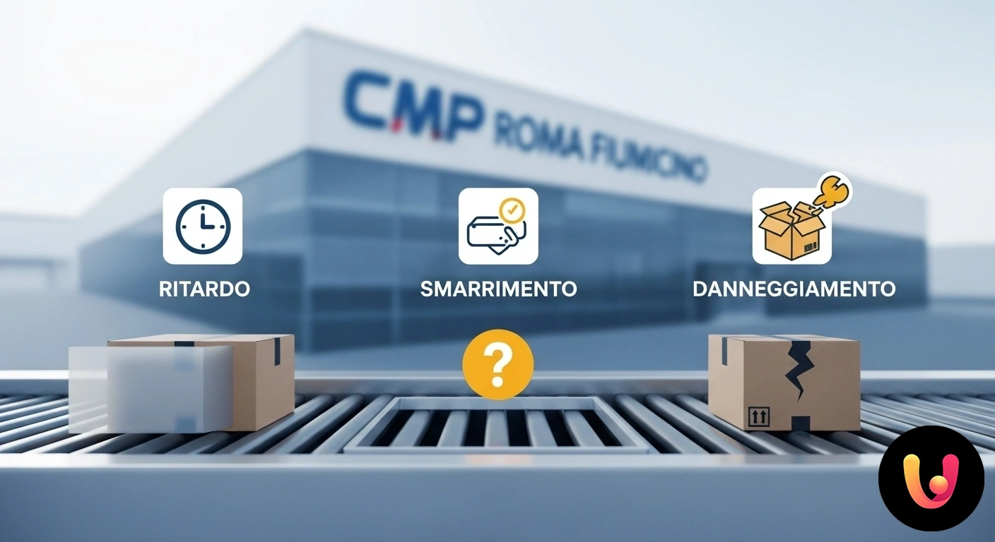 Pacco fermo a CMP Fiumicino? Guida reclami per ritardi e danni