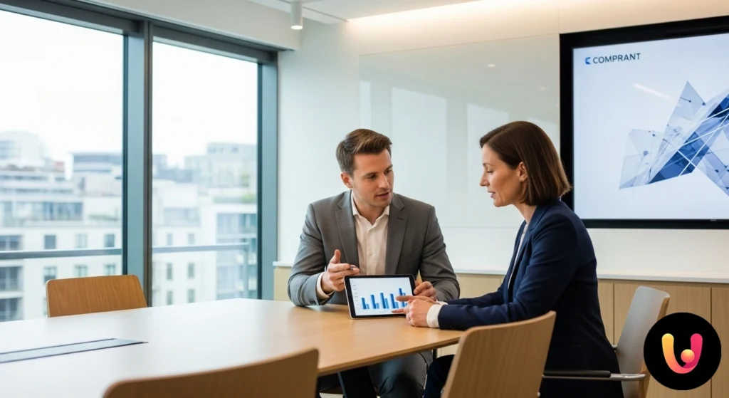 Main tenant une carte de cr&eacute;dit avec un indicateur graphique visualisant l'atteinte de la limite de d&eacute;penses.