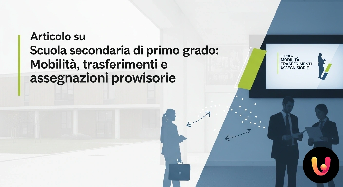 Mobilità docenti: guida a trasferimenti e assegnazioni provvisorie nella scuola secondaria. Mappa geografica con frecce che collegano diverse regioni, a simboleggiare la mobilità e i trasferimenti professionali.