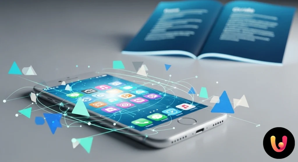 App per smartphone: la guida completa che stavi aspettando Smartphone che mostra una griglia di icone di applicazioni di varie categorie, a rappresentare la diversità dell'ecosistema m