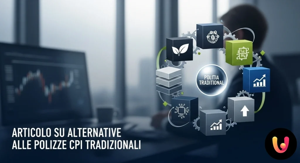 Une personne évaluant différentes options de boucliers protecteurs, symbolisant les alternatives aux polices d'assurance standard.