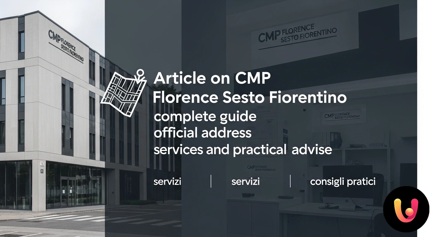 Guida Completa al CMP Firenze Sesto Fiorentino: Indirizzo e Servizi Facciata dell'edificio del centro di meccanizzazione postale (cmp) di firenze, situato a sesto fiorentino, sotto un cielo ser
