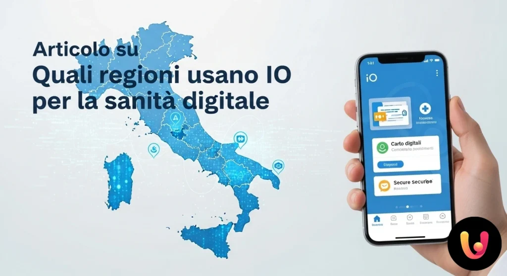 App IO e Sanità: quali regioni la usano? Guida completa 2025 Smartphone che mostra l'interfaccia dell'app io con una notifica relativa a una prescrizione medica digitale.