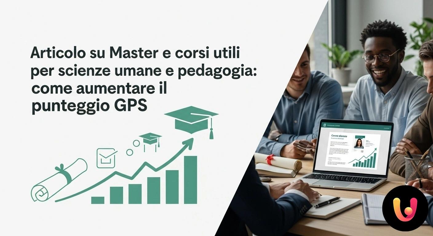 Aumentare Punteggio GPS: Master e Corsi per Scienze Umane