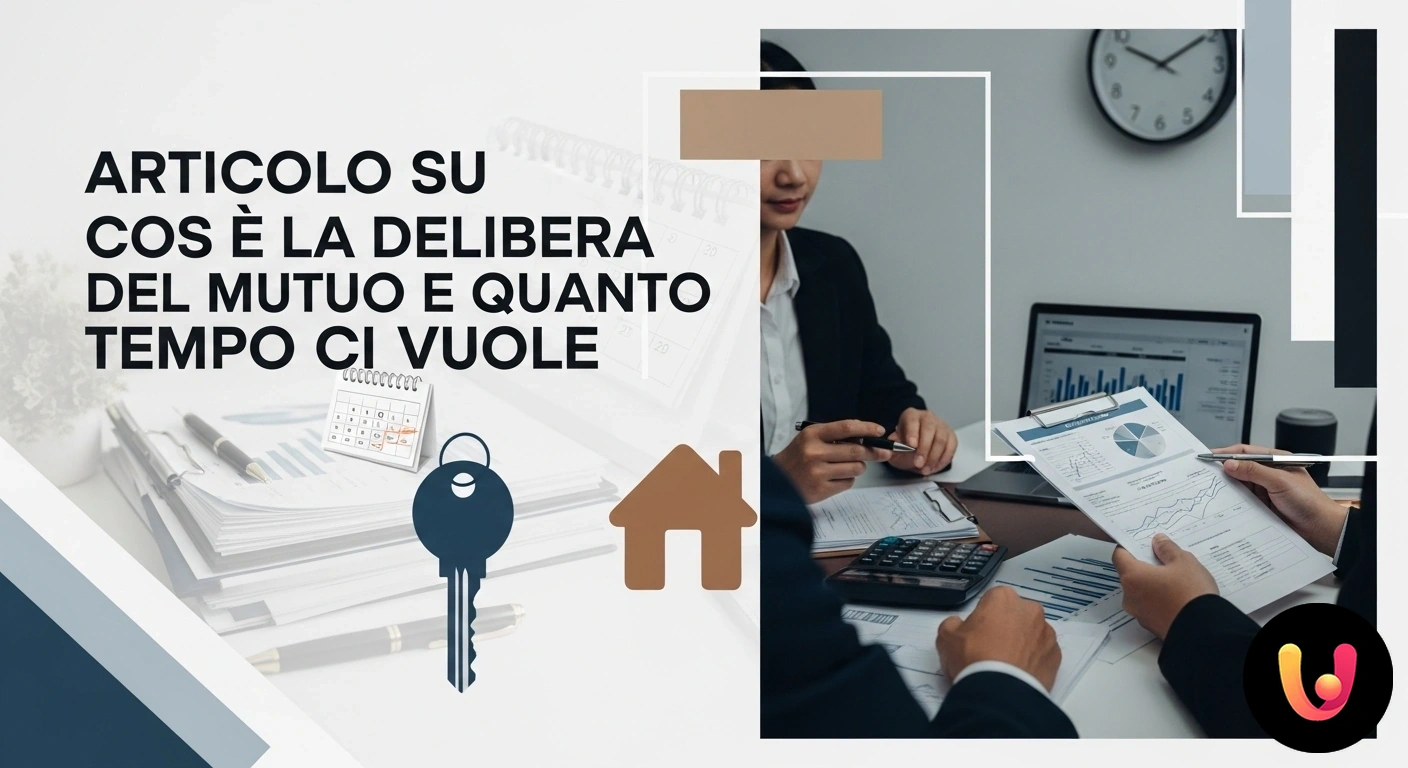 Delibera Mutuo: Tempi e Fasi per l'Approvazione Finale Persona firma il contratto definitivo di mutuo. sul tavolo, le chiavi della nuova casa e un documento di approvazione bancari