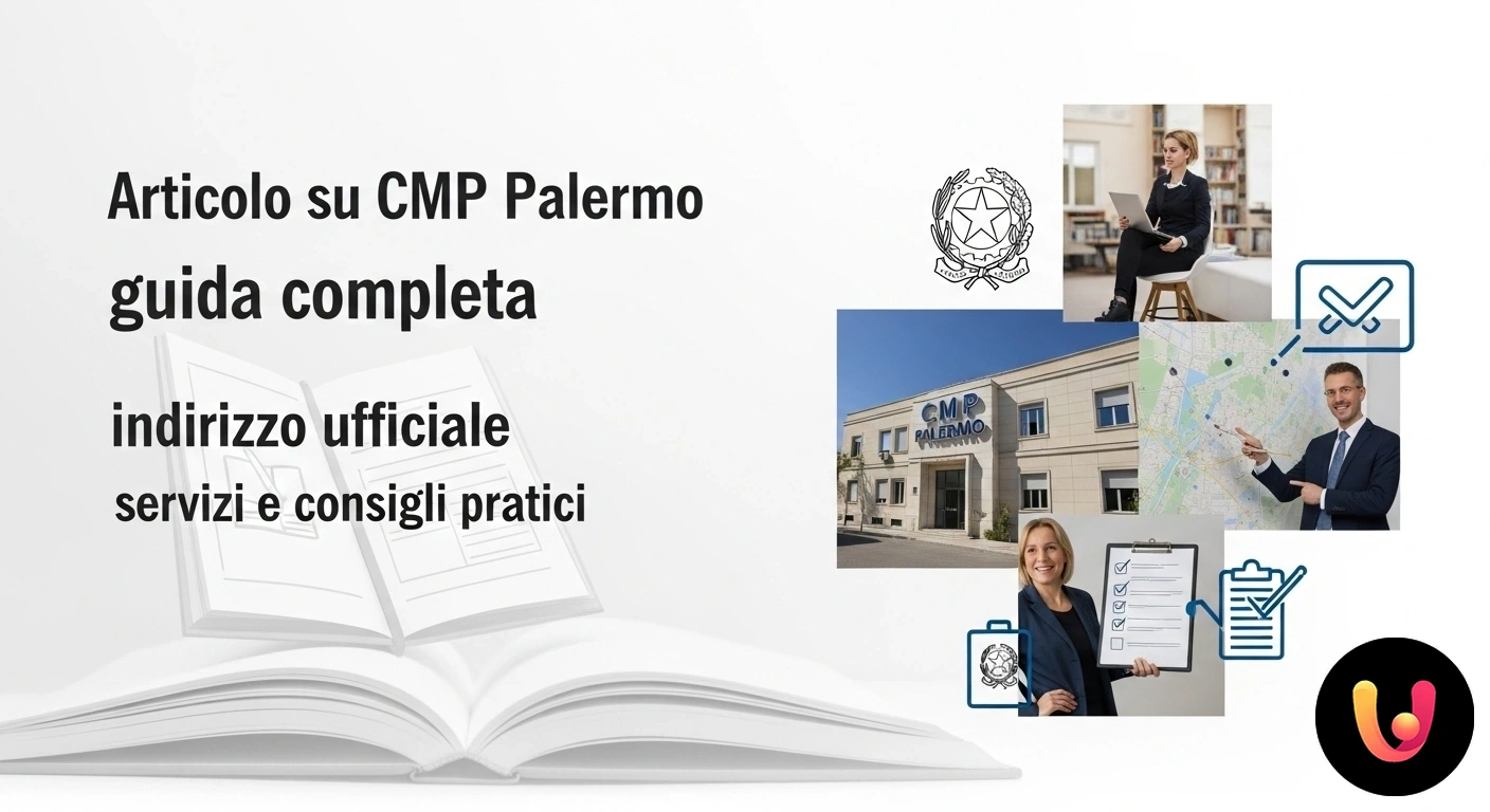 CMP Palermo: Guida completa a indirizzo, servizi e consigli pratici. Facciata esterna dell'edificio del centro di meccanizzazione postale di palermo con l'insegna ufficiale visibile.