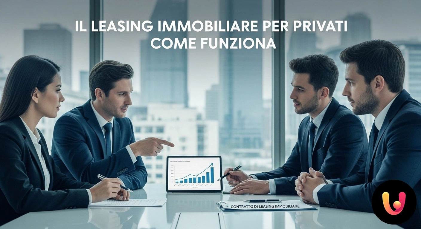 Leasing immobiliare per privati: la tua guida per l'acquisto della prima casa. Persona firma un contratto di leasing immobiliare, con un modellino di casa e delle chiavi appoggiati sul tavolo.