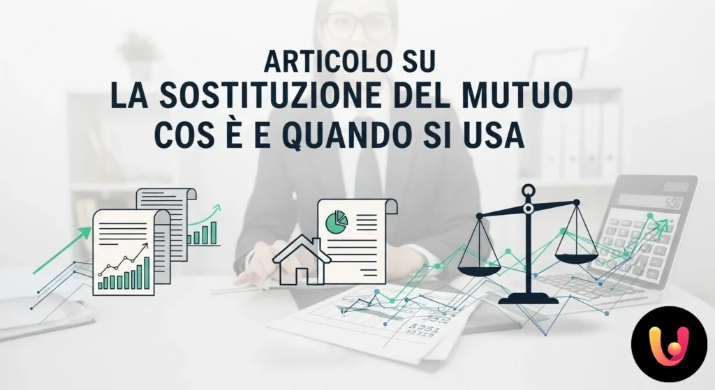 Înlocuirea Creditului Ipotecar: Lichidități Suplimentare și Cum Să le Obții Persoană care compară două documente contractuale de credit ipotecar cu un calculator și un model de casă pe masă.