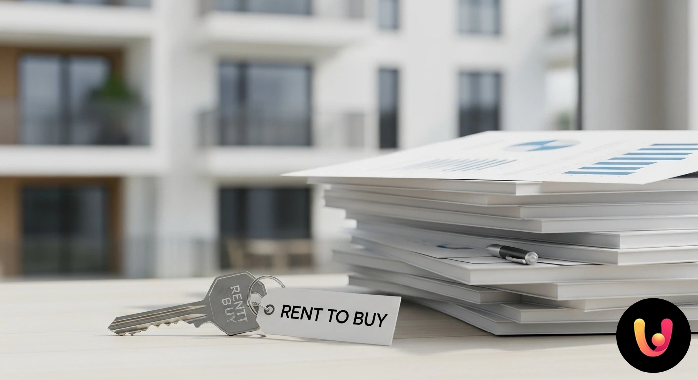Rent to Buy: Guida completa all'acquisto di casa con affitto Mani che si scambiano le chiavi di una casa sopra un contratto, a simboleggiare l'accordo di acquisto immobiliare.